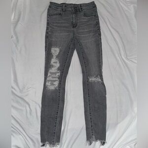 American eagle grey jeans